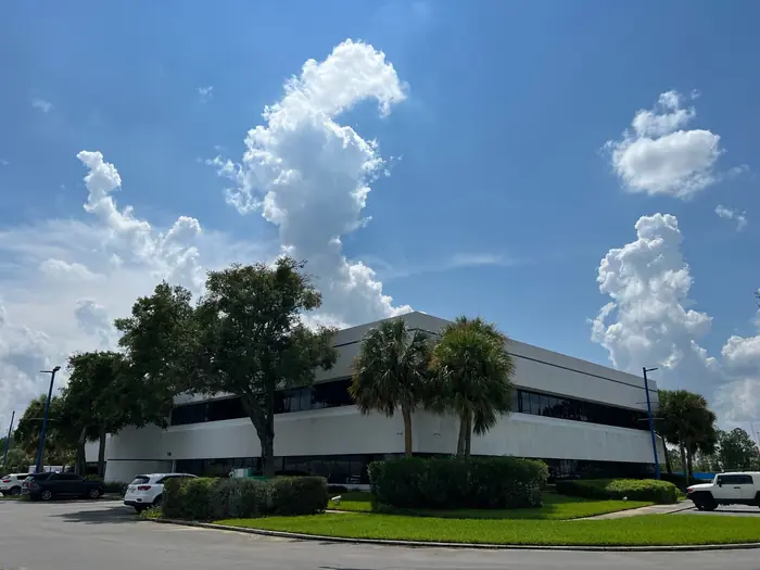 Exterior of Lakehurst Building, an office building at 5950 Lakehurst Dr in Orlando, Florida